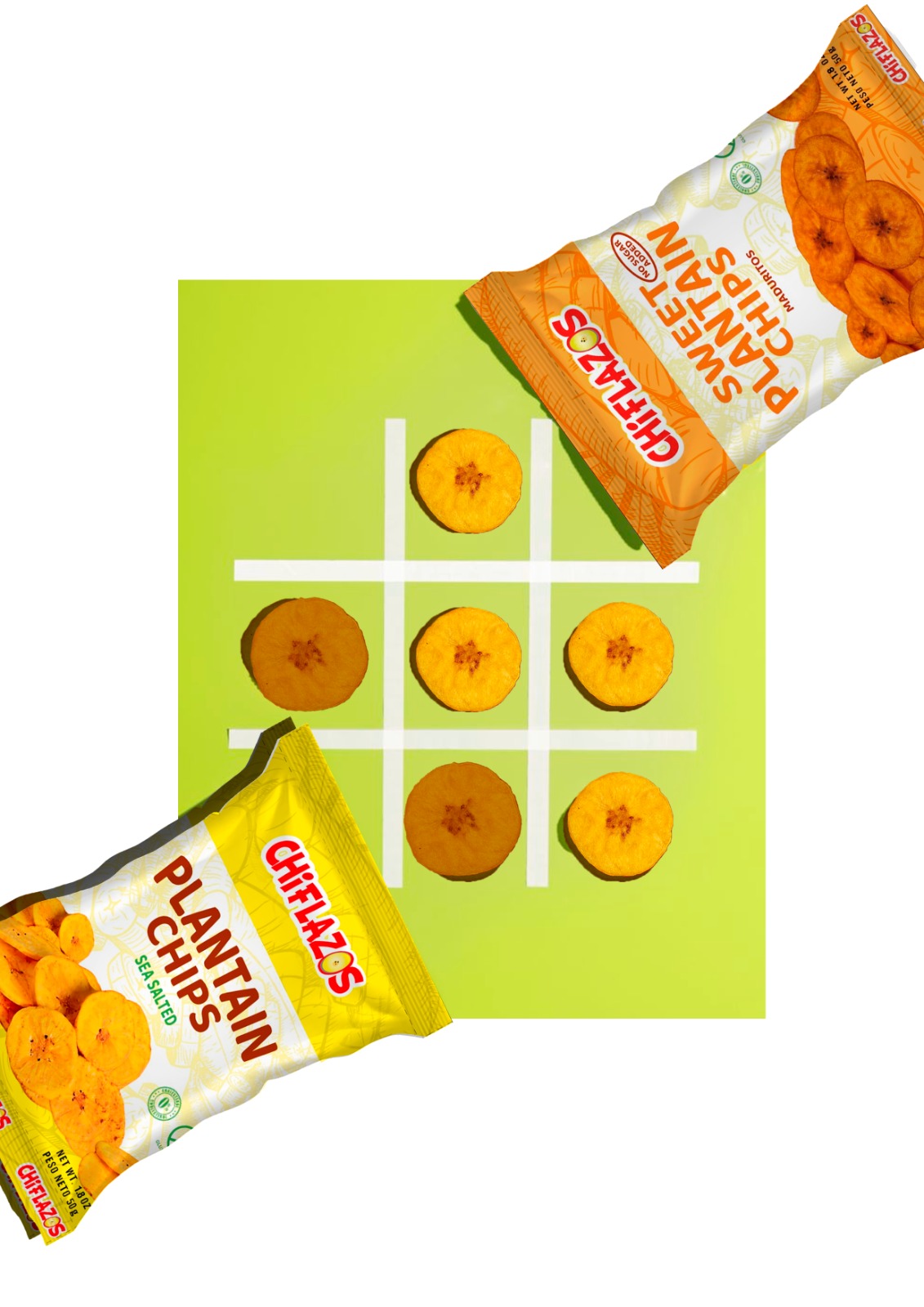 Plantain snacks Chiflazos dePorto